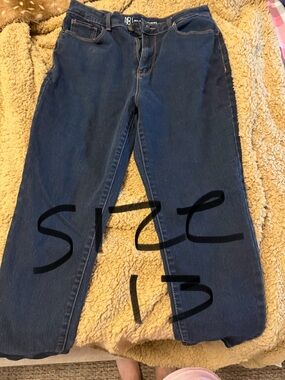 No Boundaries Dark Blue Straight Leg Jeans